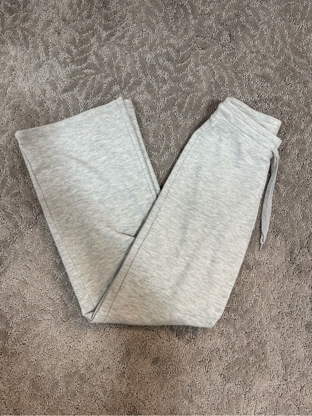 Aritzia TNA Heather Chrome Wafflex Attune Pant
